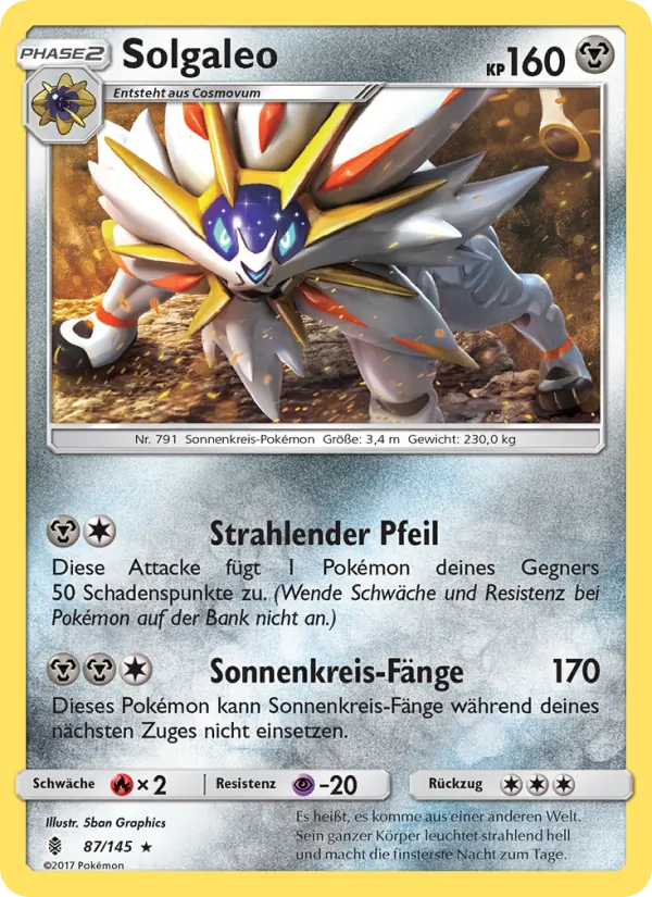 Solgaleo, Stunde der Wächter 87