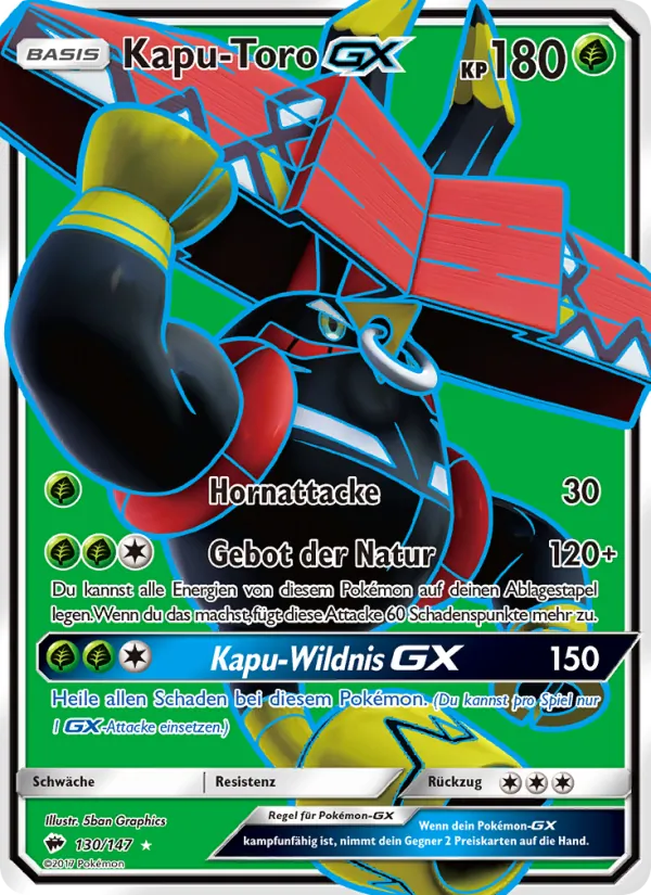 Kapu-Toro GX, Nacht in Flammen 130