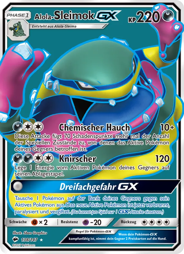 Alola-Sleimok GX, Nacht in Flammen 138