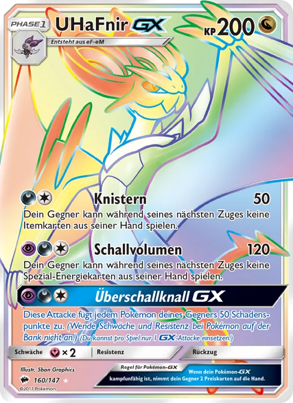 UHaFnir GX, Nacht in Flammen 160