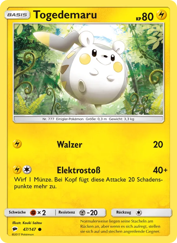 Togedemaru, Nacht in Flammen 47