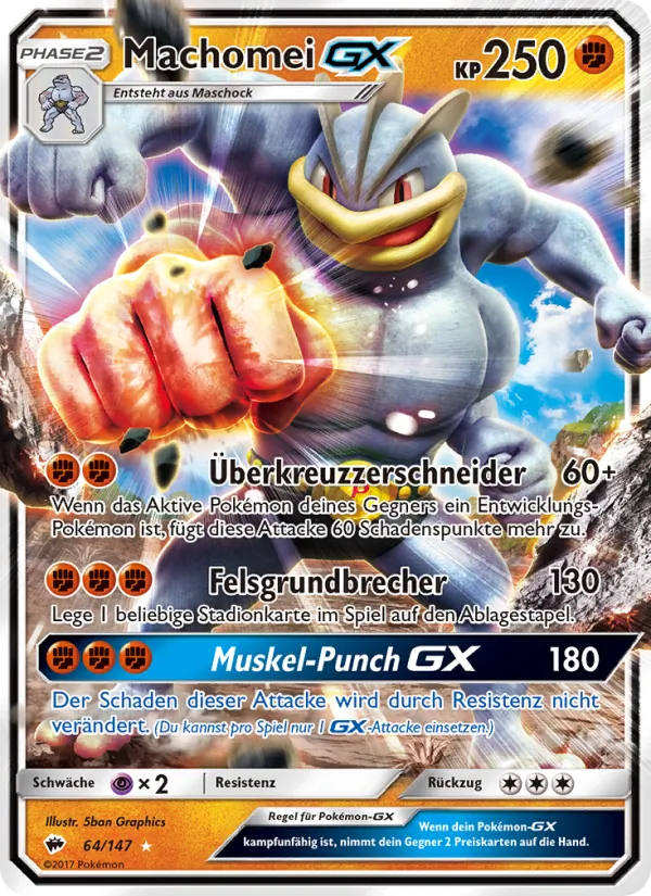 Machomei GX, Nacht in Flammen 64