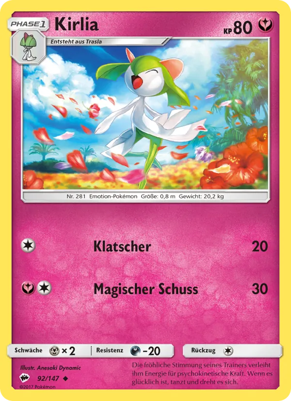 Kirlia, Nacht in Flammen 92