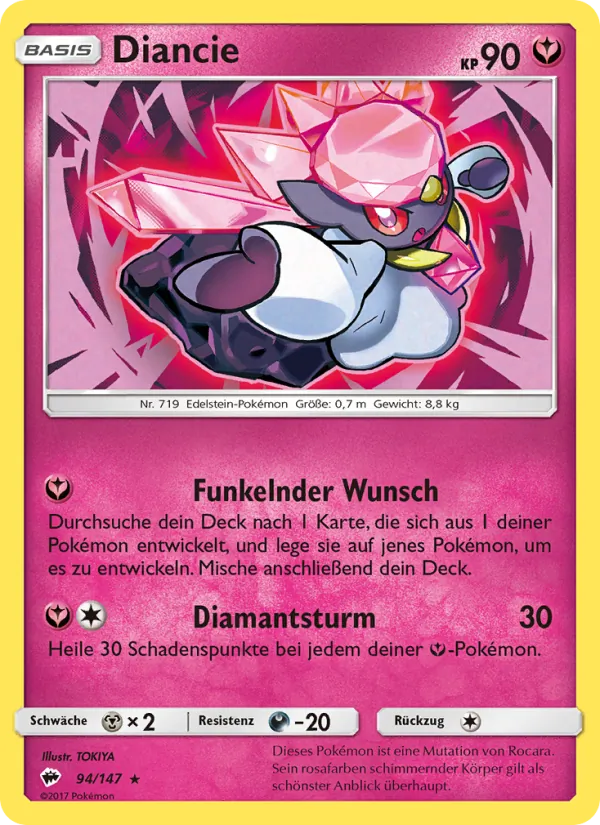 Diancie, Nacht in Flammen 94