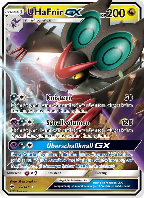 UHaFnir GX, Nacht in Flammen 99