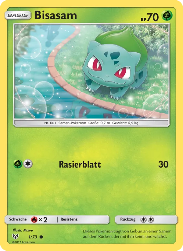 Bisasam, Schimmernde Legenden 1