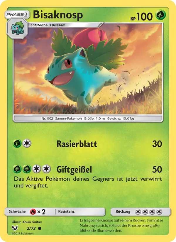 Bisaknosp, Schimmernde Legenden 2