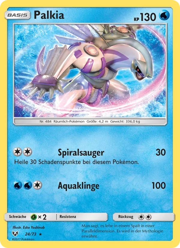 Palkia, Schimmernde Legenden 24