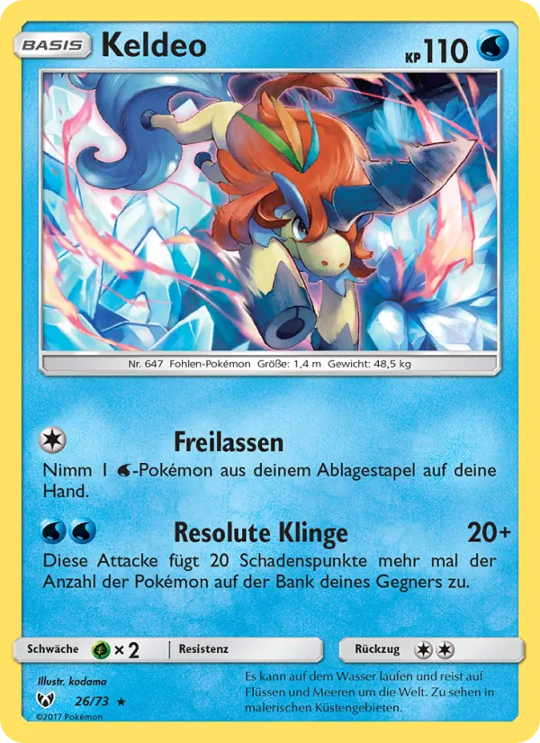 Keldeo, Schimmernde Legenden 26