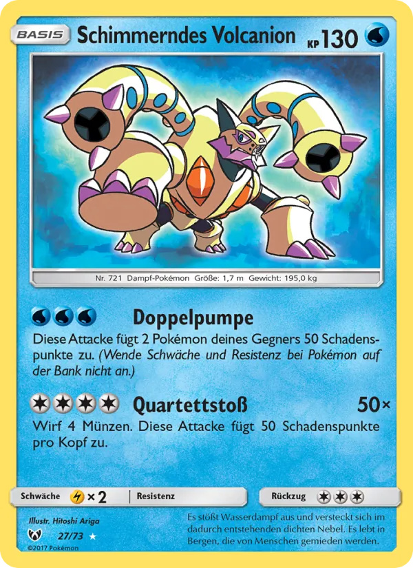 Schimmerndes Volcanion, Schimmernde Legenden 27