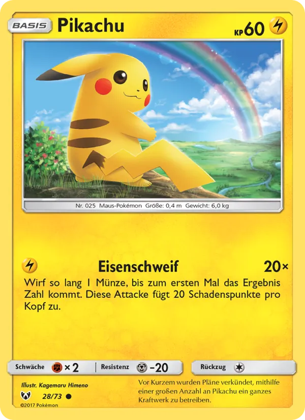 Pikachu, Schimmernde Legenden 28
