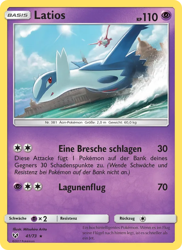 Latios, Schimmernde Legenden 41