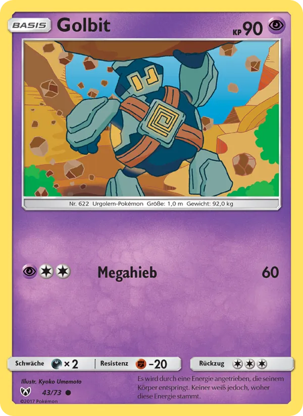 Golbit, Schimmernde Legenden 43