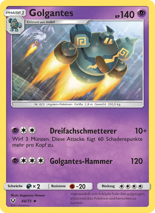 Golgantes, Schimmernde Legenden 44
