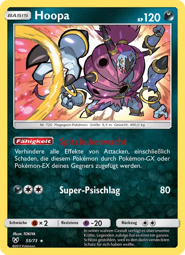 Hoopa, Schimmernde Legenden 55