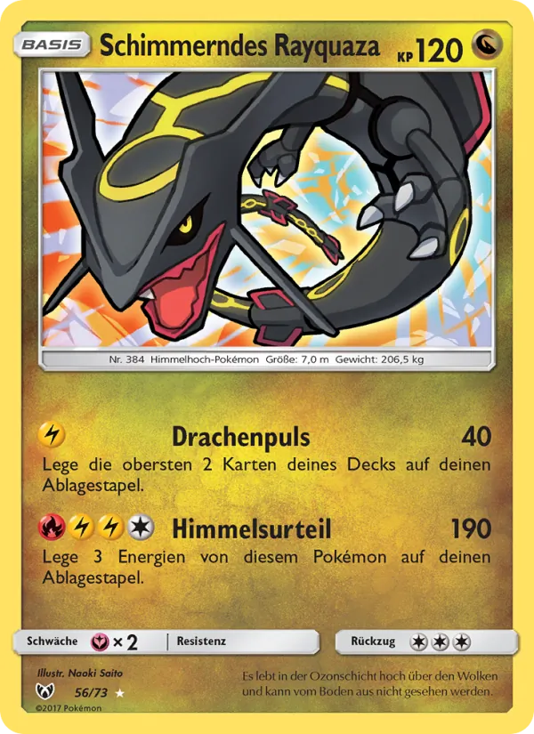 Schimmerndes Rayquaza, Schimmernde Legenden 56