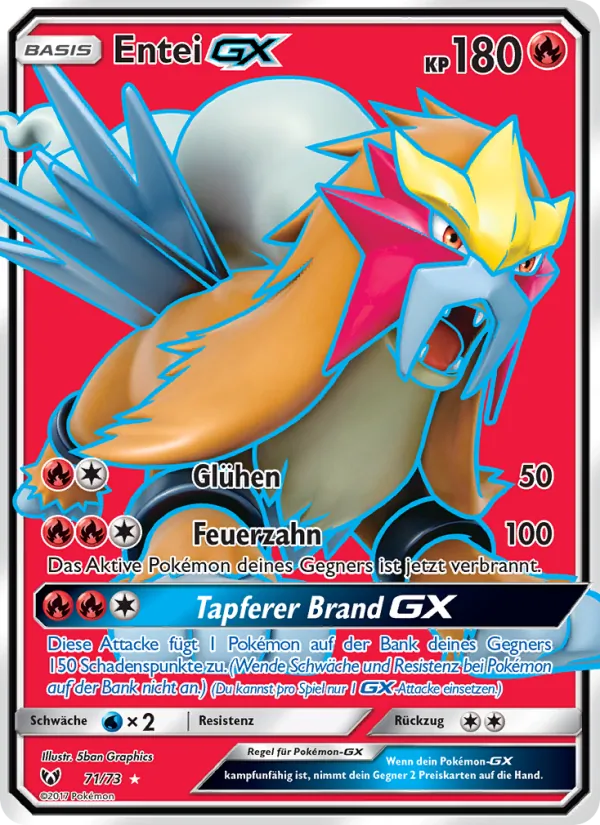 Entei GX, Schimmernde Legenden 71