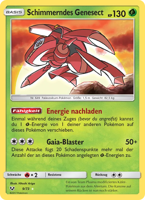 Schimmerndes Genesect, Schimmernde Legenden 9