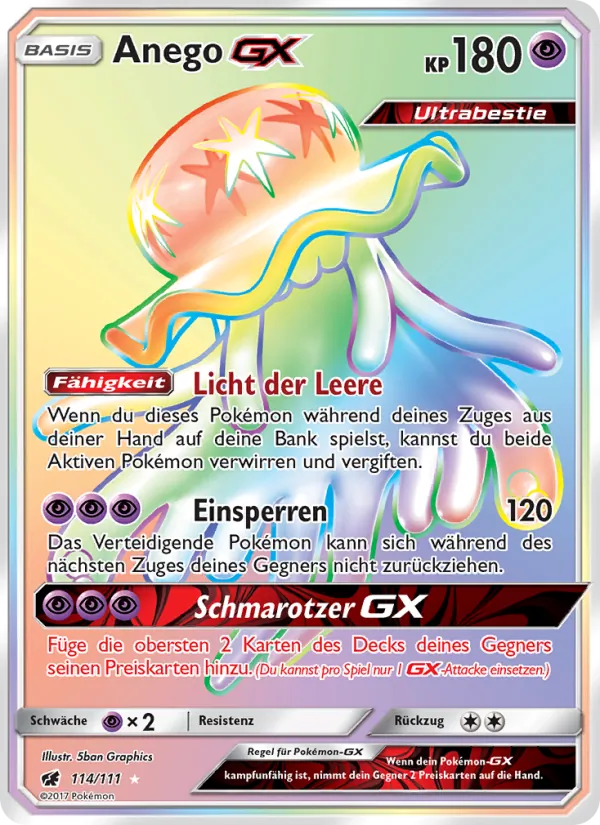 Anego GX, Aufziehen der Sturmröte 114