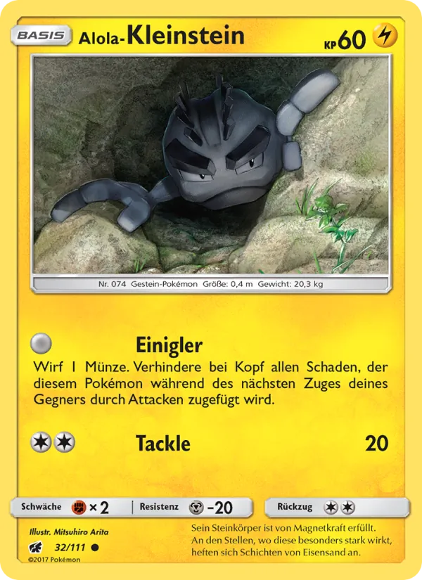 Alola-Kleinstein, Aufziehen der Sturmröte 32