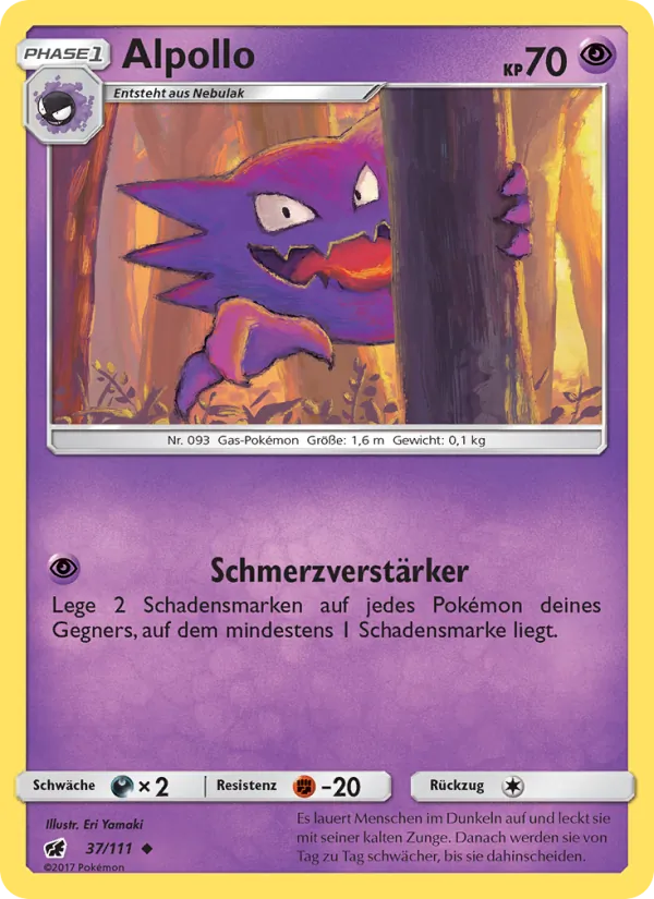 Alpollo, Aufziehen der Sturmröte 37