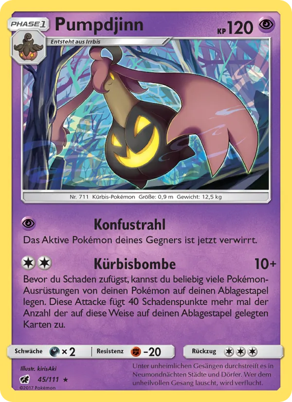 Pumpdjinn, Aufziehen der Sturmröte 45