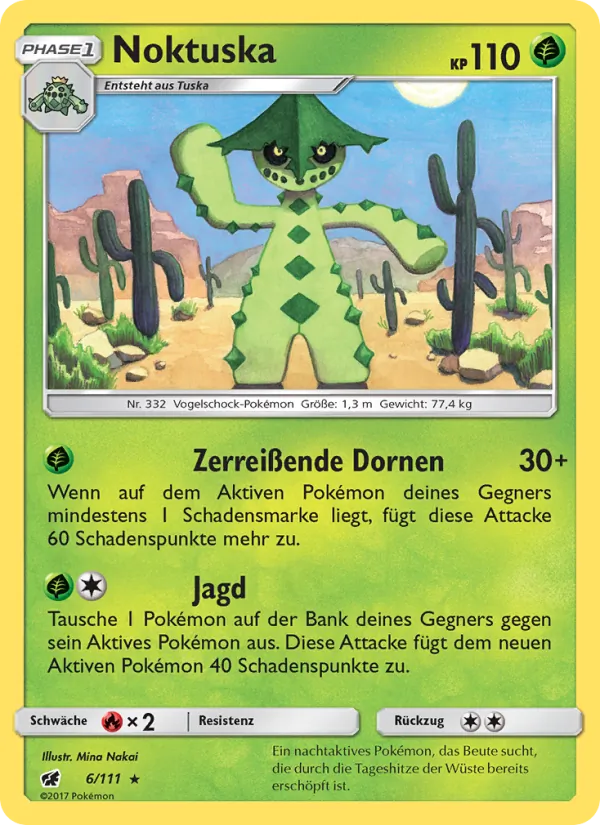 Noktuska, Aufziehen der Sturmröte 6