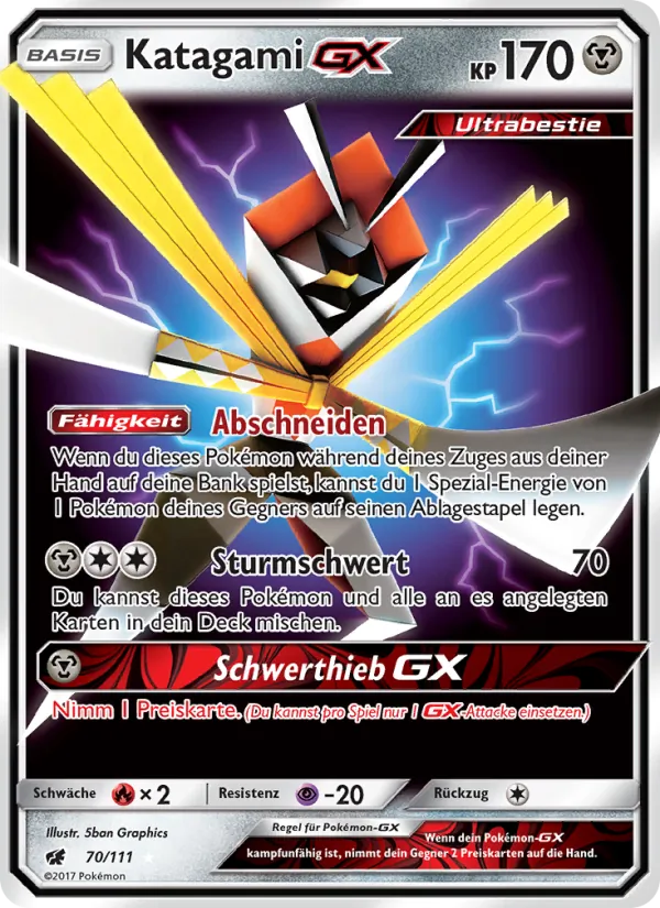 Katagami GX, Aufziehen der Sturmröte 70