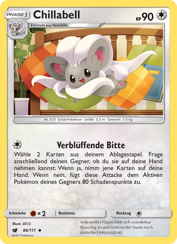 Chillabell, Aufziehen der Sturmröte 86