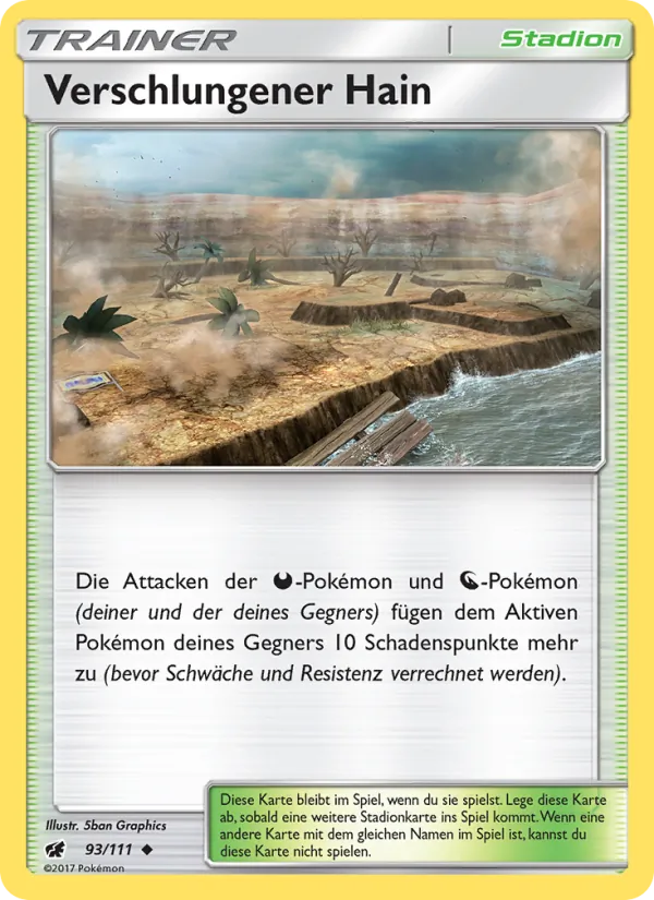 Verschlungener Hain, Aufziehen der Sturmröte 93