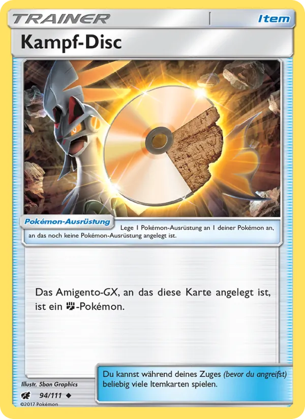 Kampf-Disc, Aufziehen der Sturmröte 94