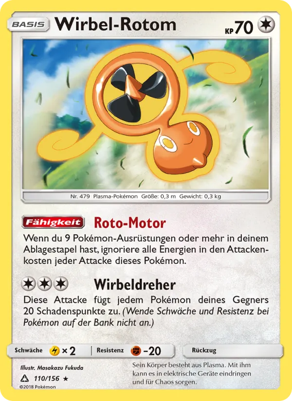 Wirbel-Rotom, Ultra-Prisma 110