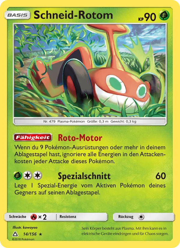 Schneid-Rotom, Ultra-Prisma 14