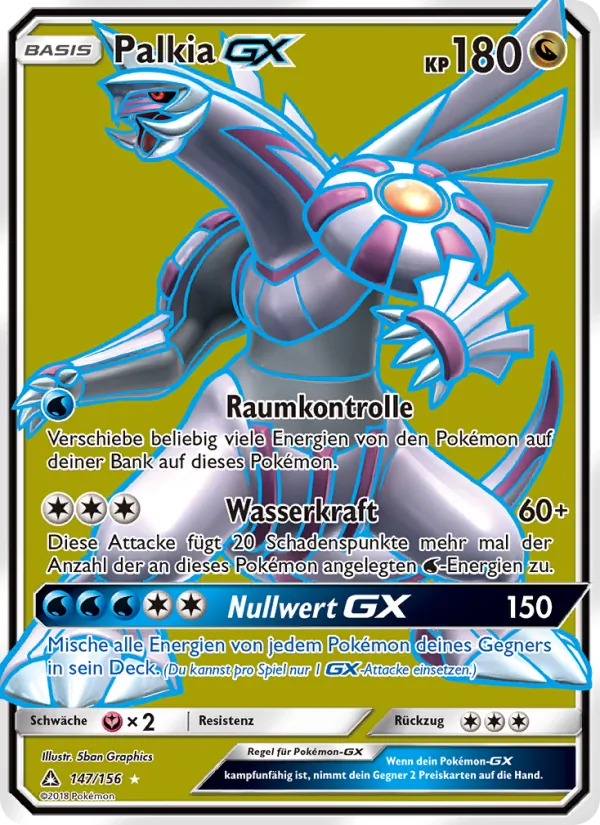 Palkia GX, Ultra-Prisma 147