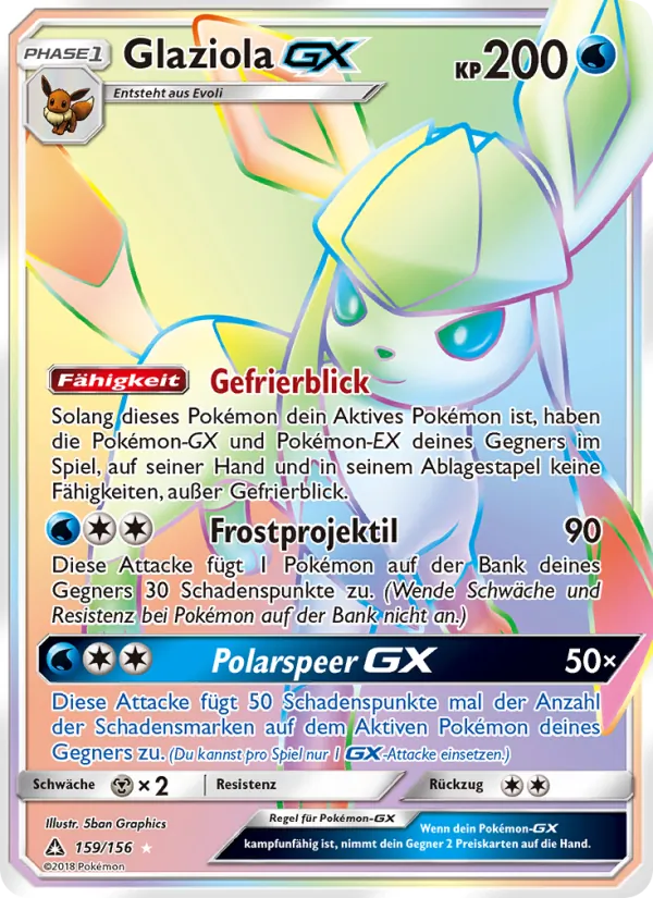 Glaziola GX, Ultra-Prisma 159
