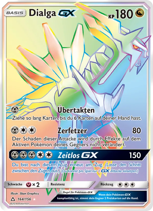 Dialga GX, Ultra-Prisma 164