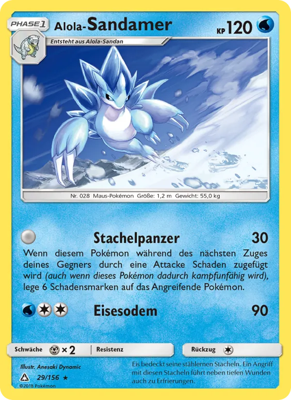 Alola-Sandamer, Ultra-Prisma 29