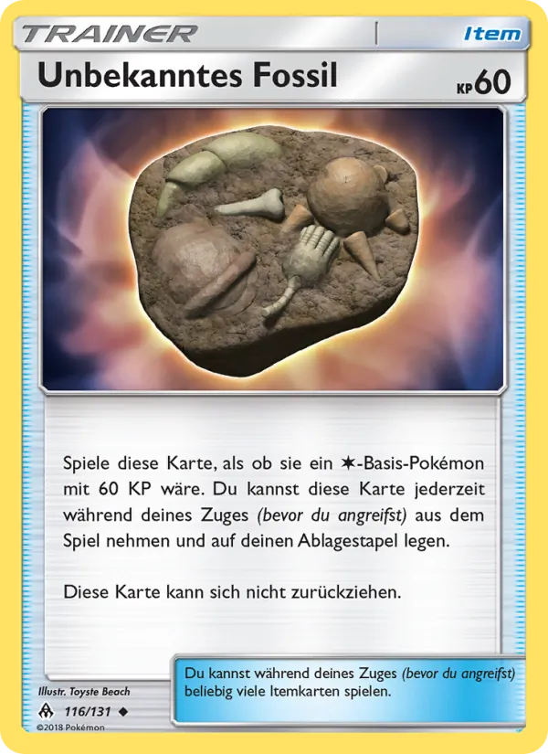 Unbekanntes Fossil, Grauen Der Lichtfinsternis 116