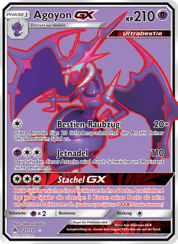 Agoyon GX, Grauen Der Lichtfinsternis 121