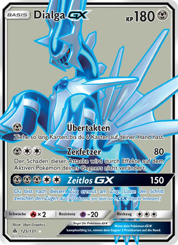 Dialga GX, Grauen Der Lichtfinsternis 125