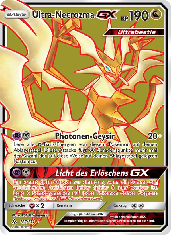 Ultra-Necrozma GX, Grauen Der Lichtfinsternis 127