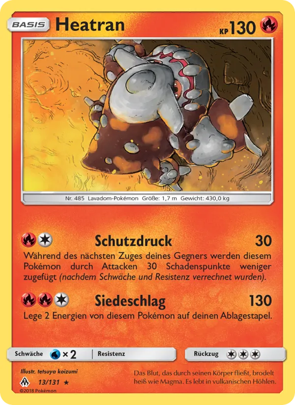 Heatran, Grauen Der Lichtfinsternis 13