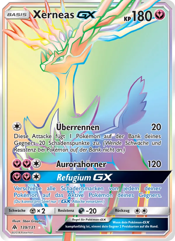 Xerneas GX, Grauen Der Lichtfinsternis 139