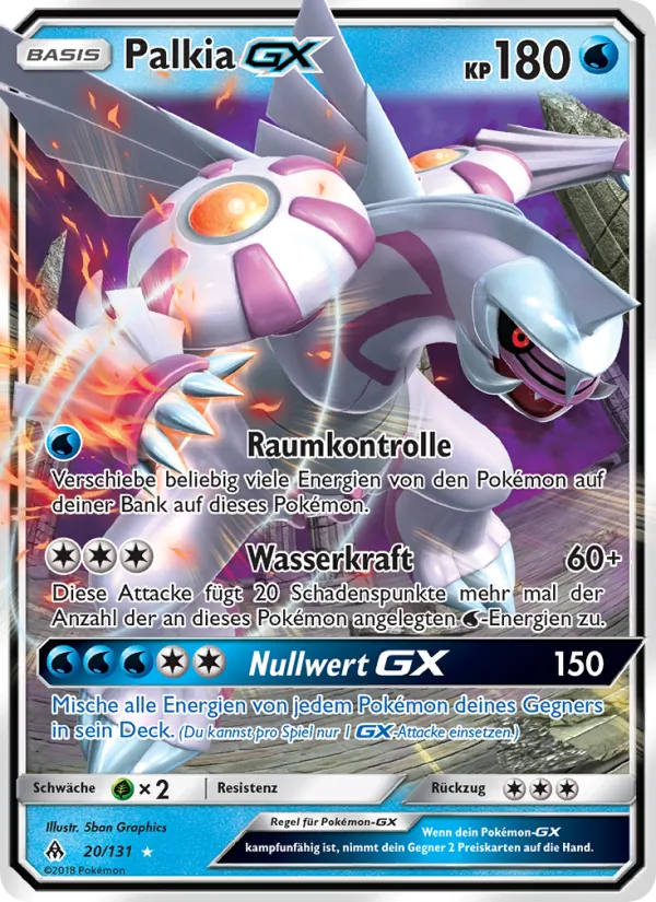 Palkia GX, Grauen Der Lichtfinsternis 20