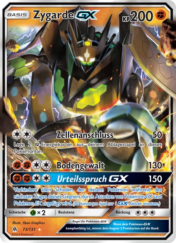 Zygarde GX, Grauen Der Lichtfinsternis 73