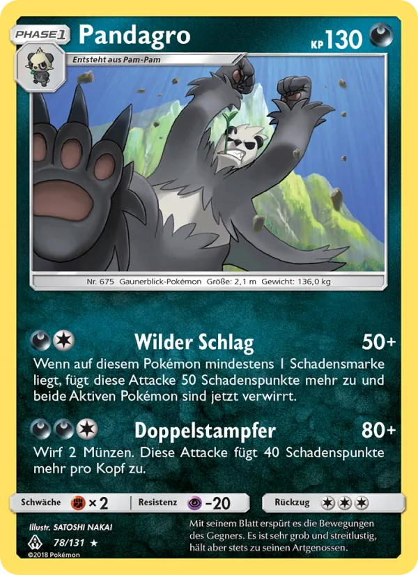 Pandagro, Grauen Der Lichtfinsternis 78