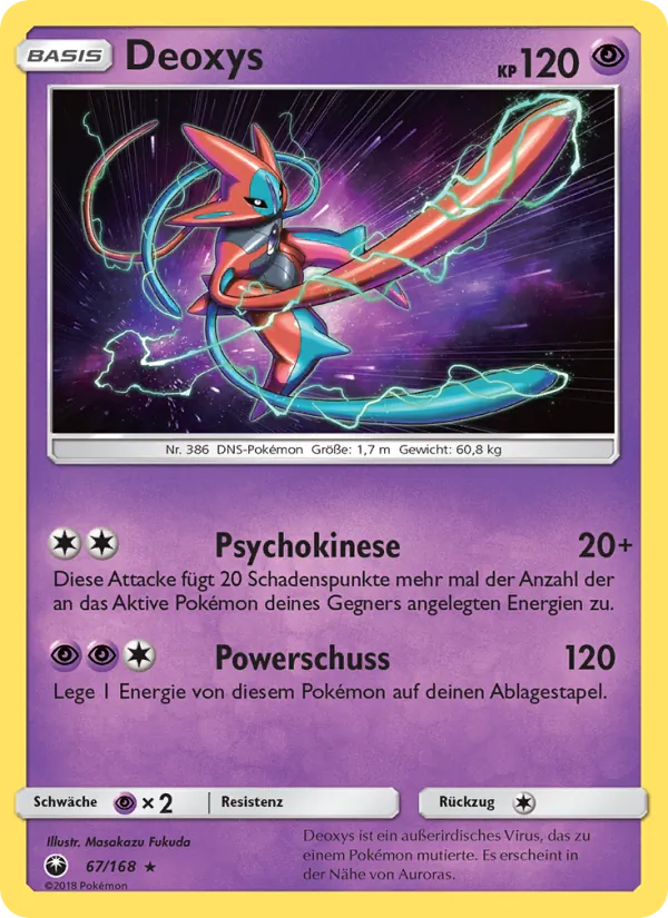 Deoxys, Sturm Am Firmament 67