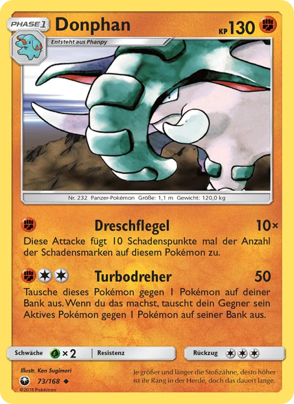 Donphan, Sturm Am Firmament 73