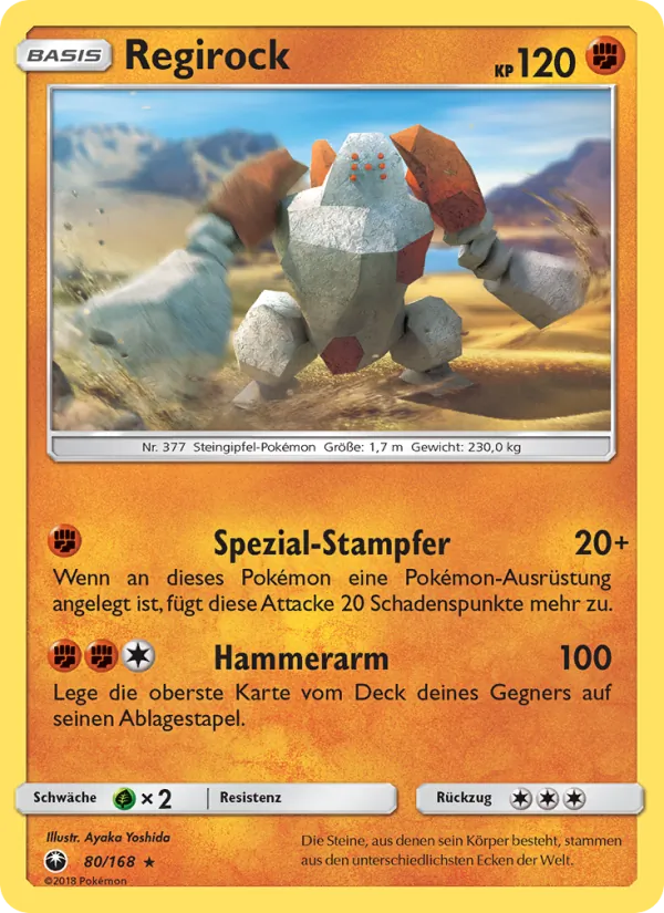 Regirock, Sturm Am Firmament 80