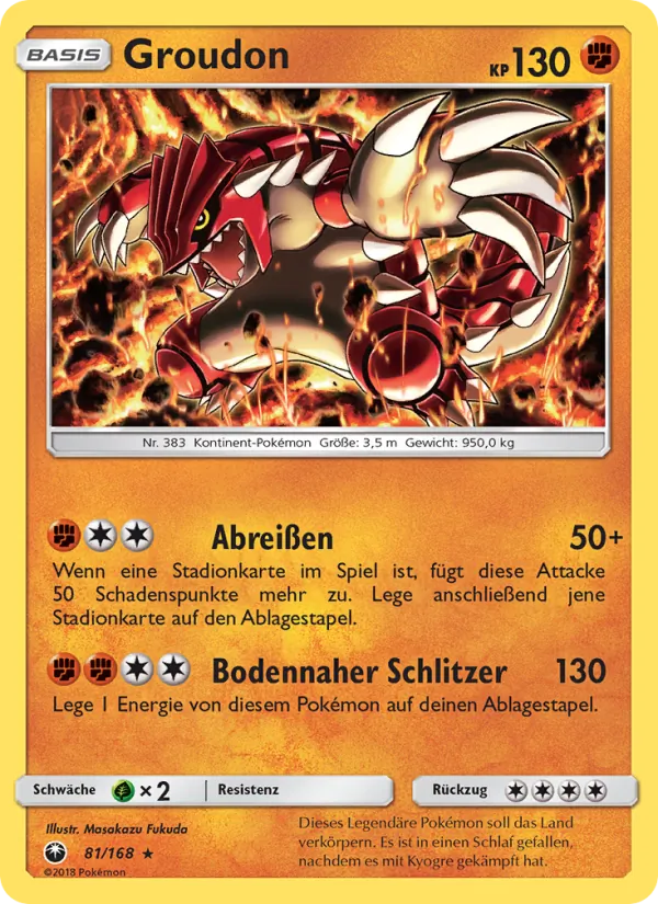 Groudon, Sturm Am Firmament 81